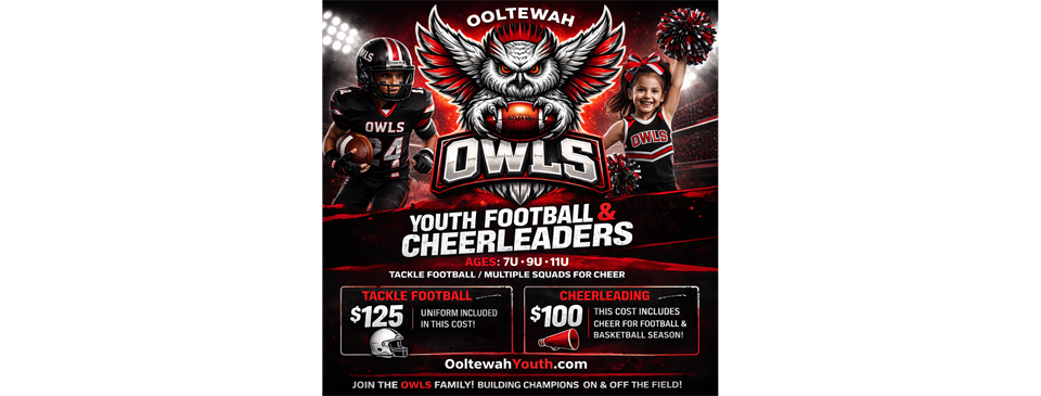 OOLTEWAH YOUTH FOOTBALL & CHEER 